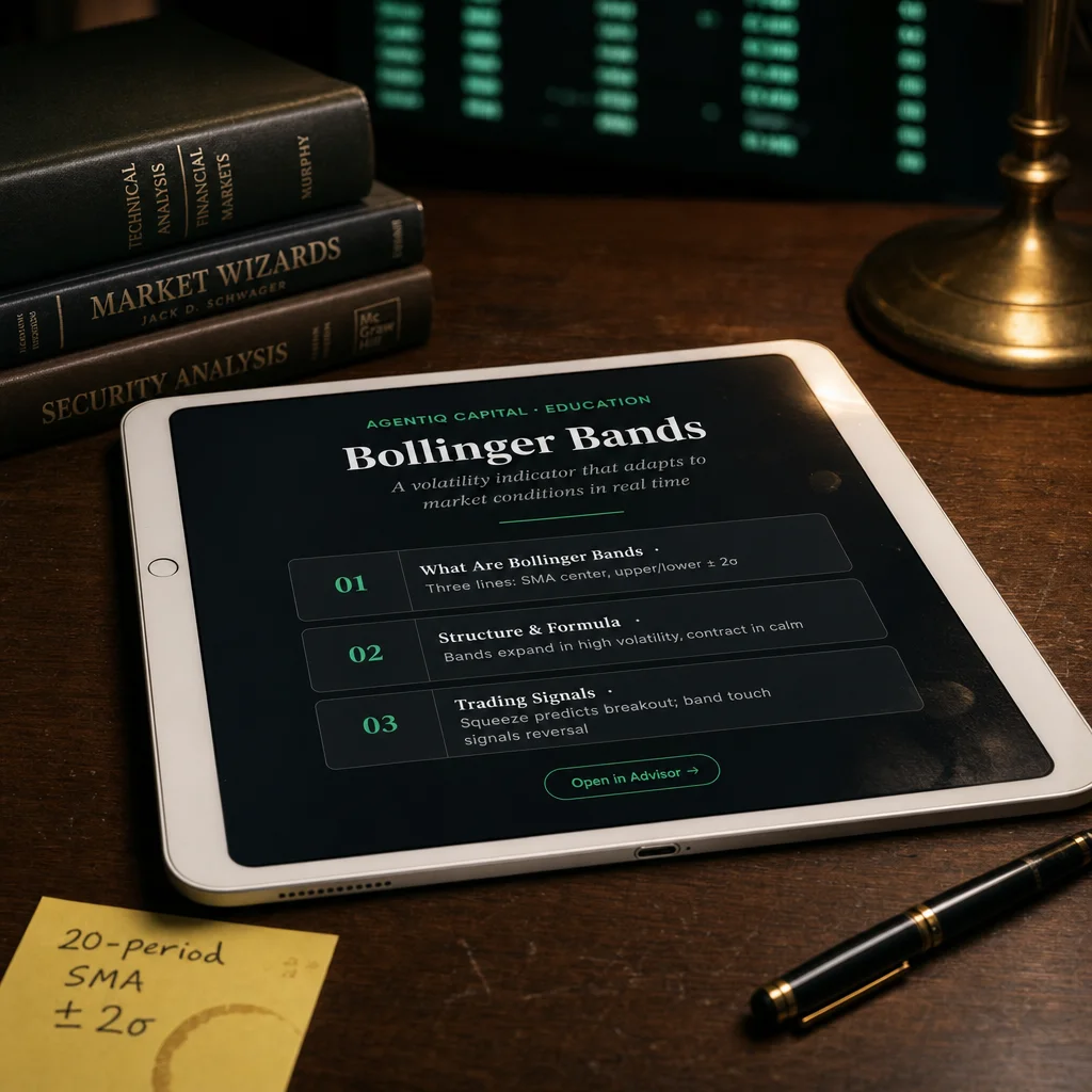 bollinger bands — illustrative concept image