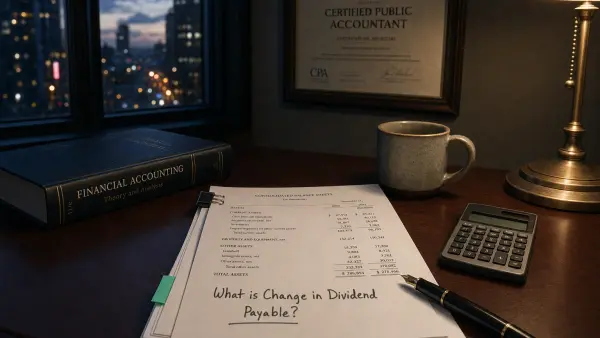 Change in Dividend Payable: Cash Flow Guide
