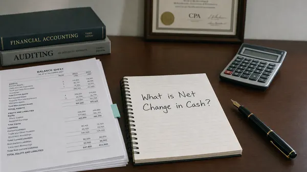 Net Change in Cash: What It Means on the Cash Flow Statement