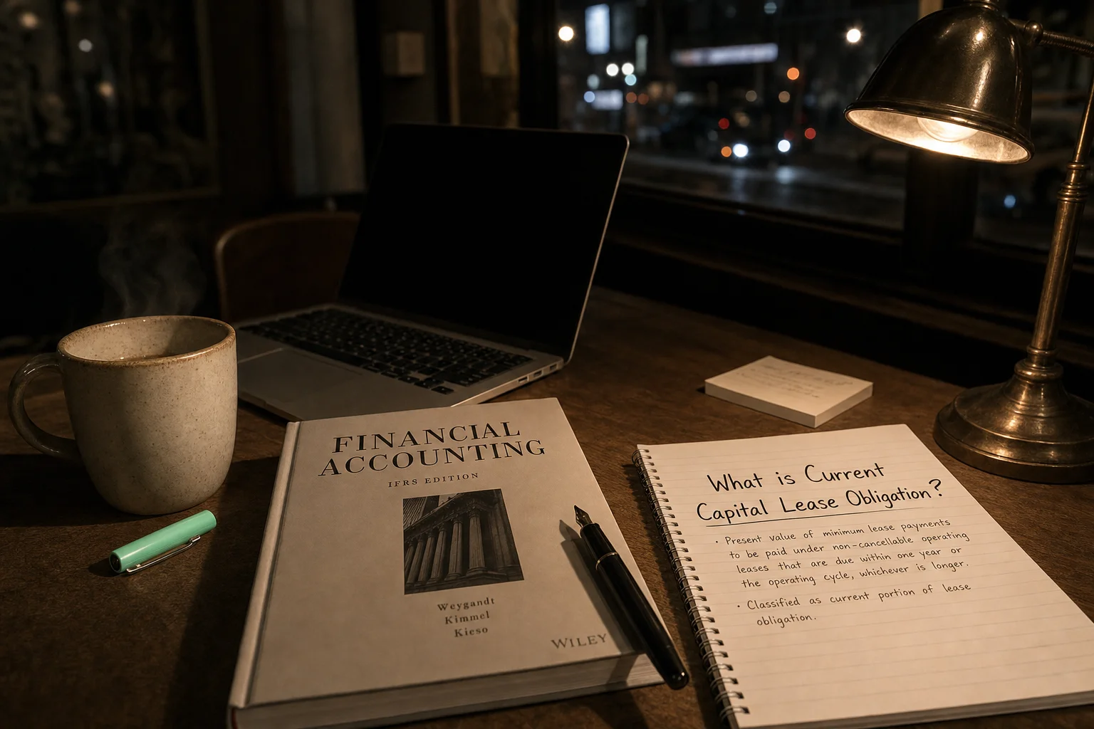 current capital lease obligation — editorial hero illustration