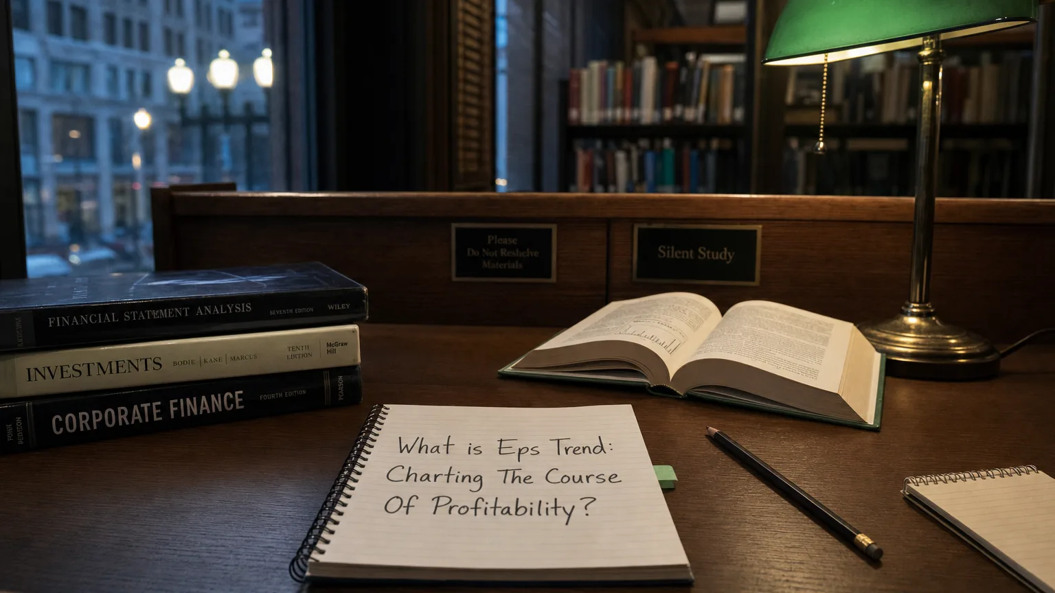 eps trend: charting the course of profitability — editorial hero illustration
