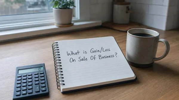 Gain/Loss on Sale of Business: Definition & Examples