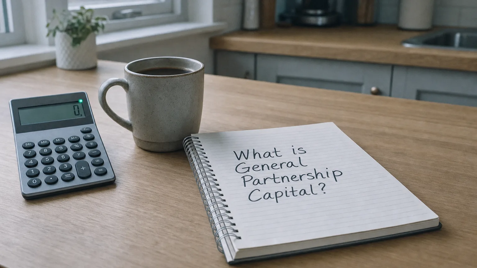 general partnership capital — editorial hero illustration