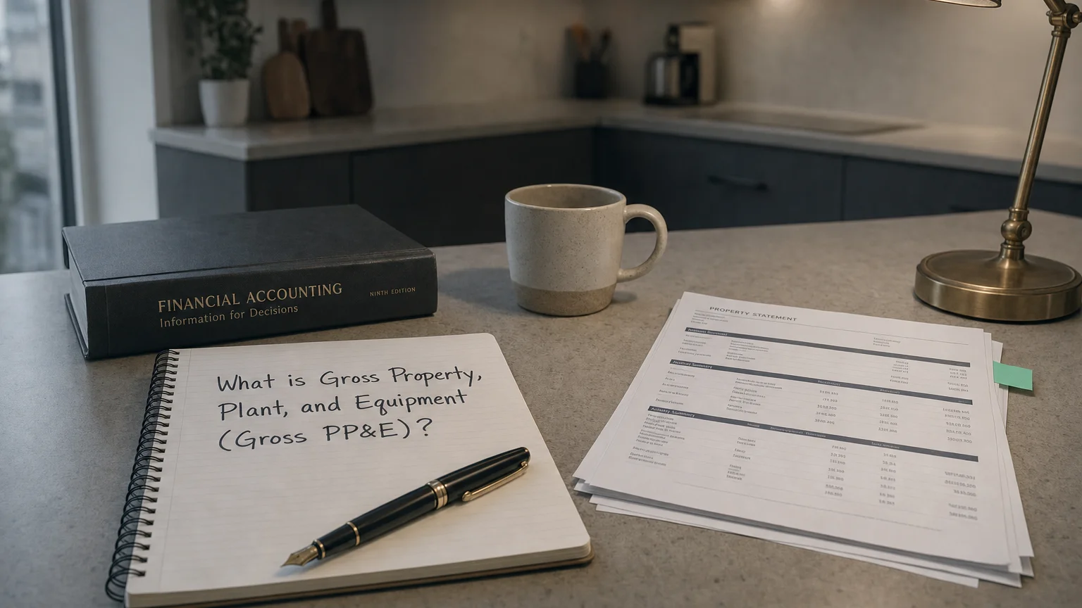 gross property, plant, and equipment (gross pp&e) — editorial hero illustration