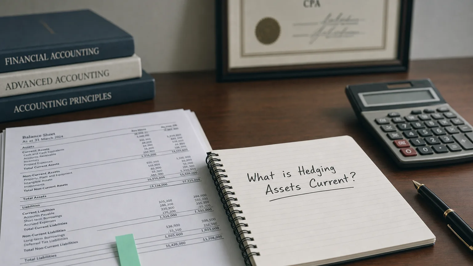 hedging assets current — editorial hero illustration