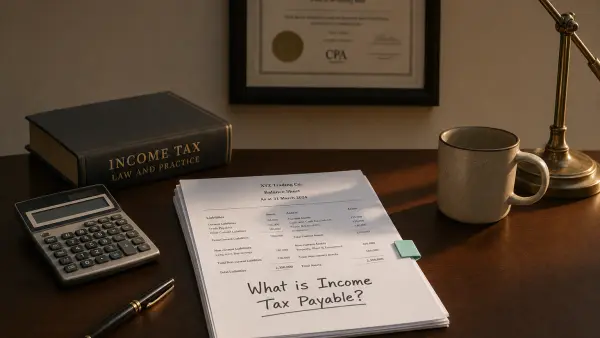 Income Tax Payable: Definition & Examples