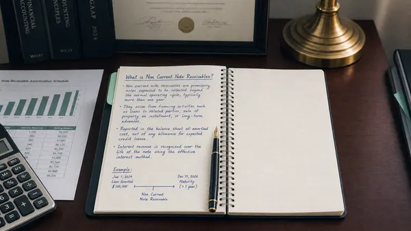 Non Current Note Receivables: Definition & Examples