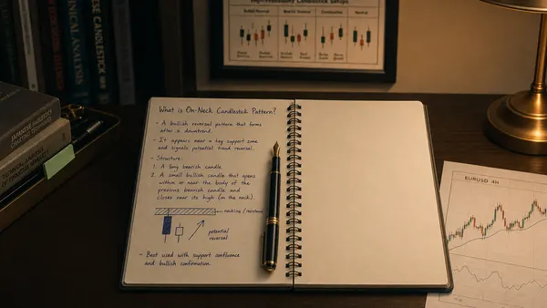 On-Neck Candlestick Pattern: Definition & Examples