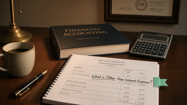 Other Non-Interest Expense: Definition & Examples