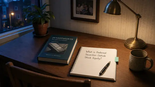 Preferred Securities Outside Stock Equity
