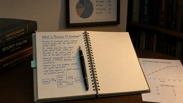 Purchase of Investment: Definition & Examples