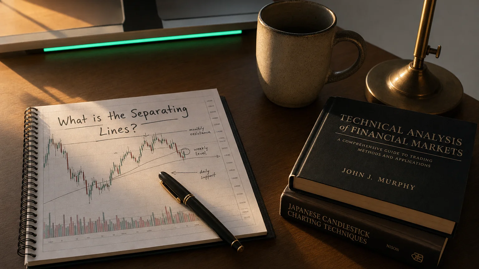 the separating lines: the trend's emphatic 'never mind' — editorial hero illustration