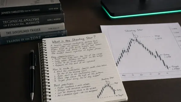 The Shooting Star: A Bearish Signal from the Peak