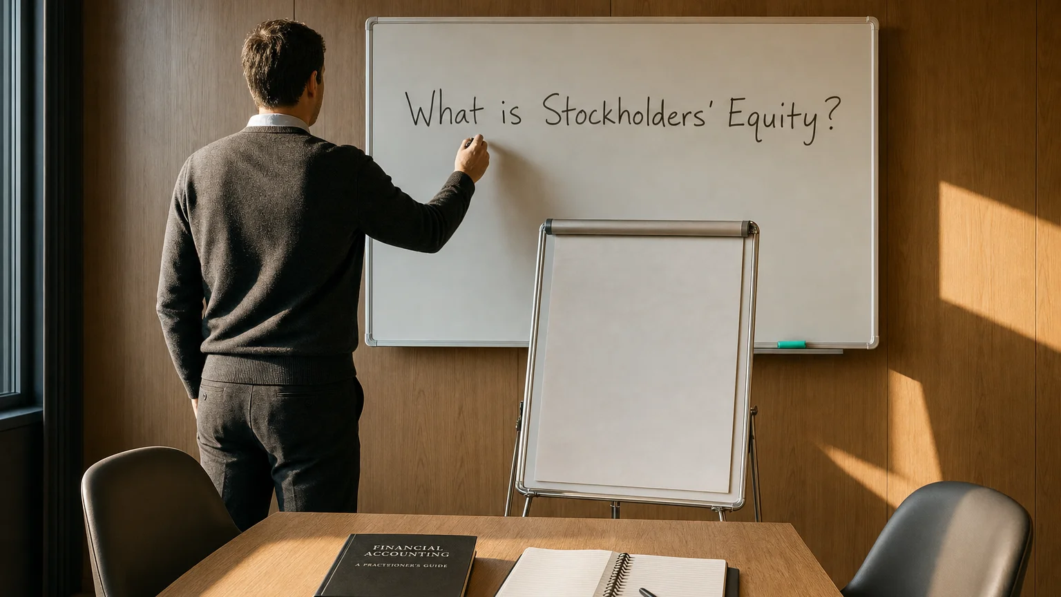 stockholders’ equity — editorial hero illustration