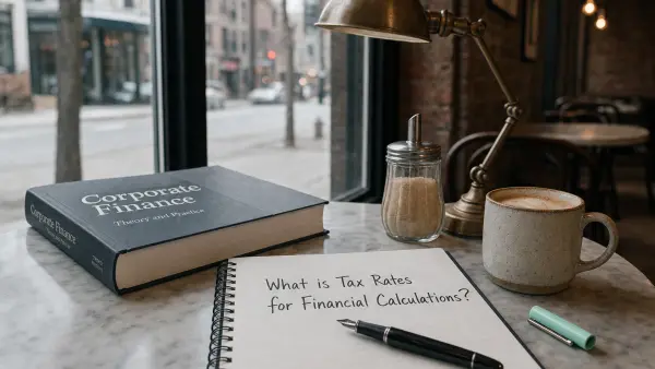 Tax Rates for Financial Calculations